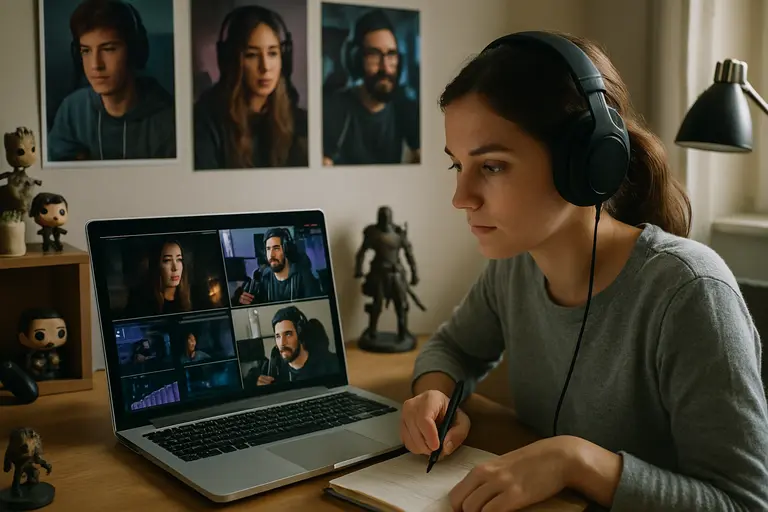 Creator workspace with storyboards, viewing data, and streaming release notes